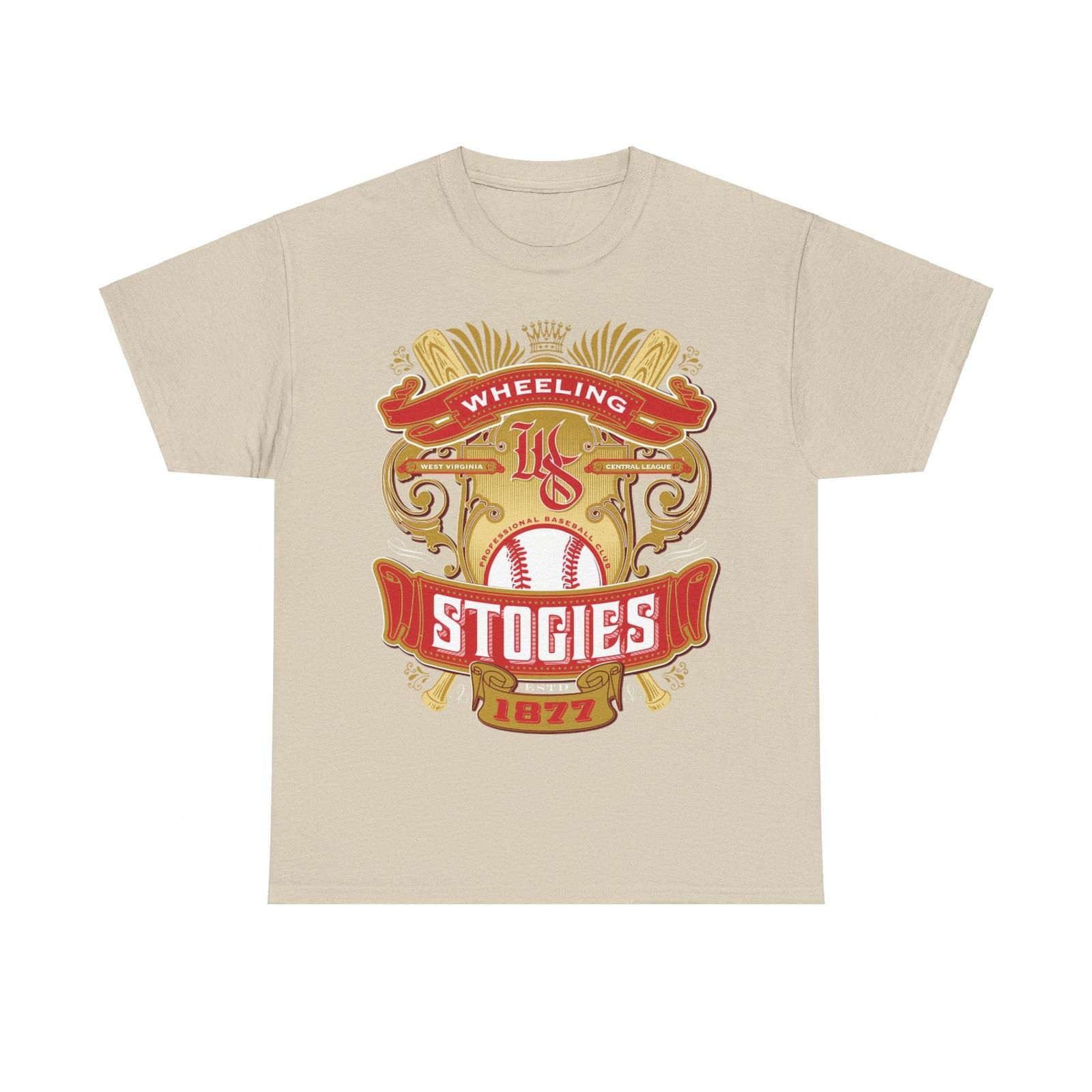 Wheeling Stogies Est 1877 West Virginia Baseball T-shirt XL