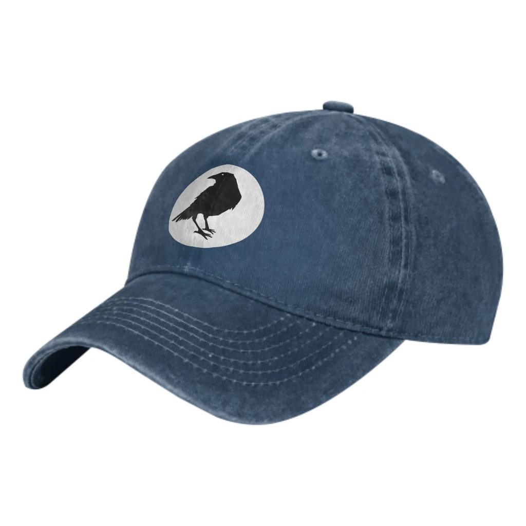 Crow Sommer Klassische Mode Männer Trucker Hut Baumwolle Atmungsaktiv Frauen Cowboy Kappe Outdoor Freizeit Basketball Caps