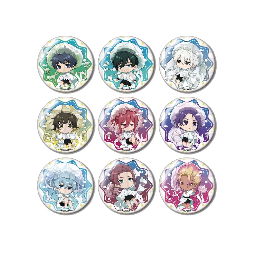 

Blue Rock Trading Can Badge Jellyfish box ver. 9-piece