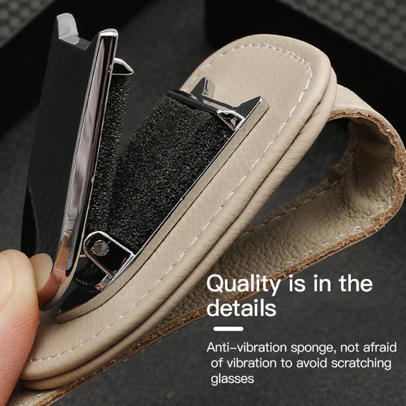 Car Sun Visor Glasses Clip Multifunctional Storage Holder For Chevrolet Bolt Spark Tahoe Z71 Aveo Impala Lacetti Malibu Sail SS