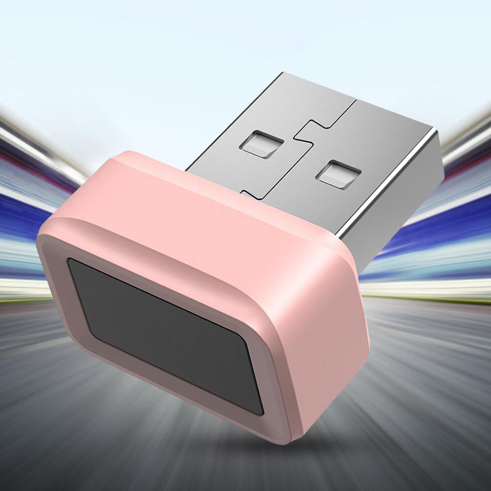 USB Fingerprint Key Reader Biometric Mini Security Key Dongle Windows Hello FIDO U2F Speedy Matching Security Key for PC Laptop