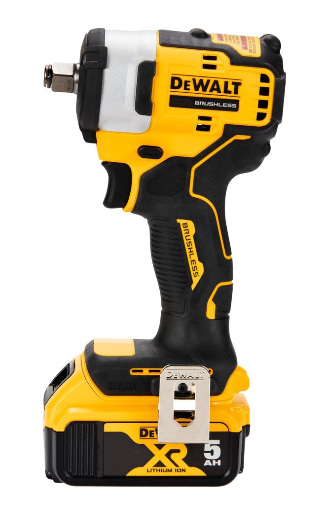 DeWalt DCF911P2T Brushless Cordless Impact 18V for DIY Use Wrench, 5.0Ah, 2-Pack,