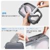 Ulanzi Gadget Pouch, Travel Pouch, PC Accessories Storage Case, Water-Repellent Material, Medium Size (18*6*11cm) for Business Trips and Travel