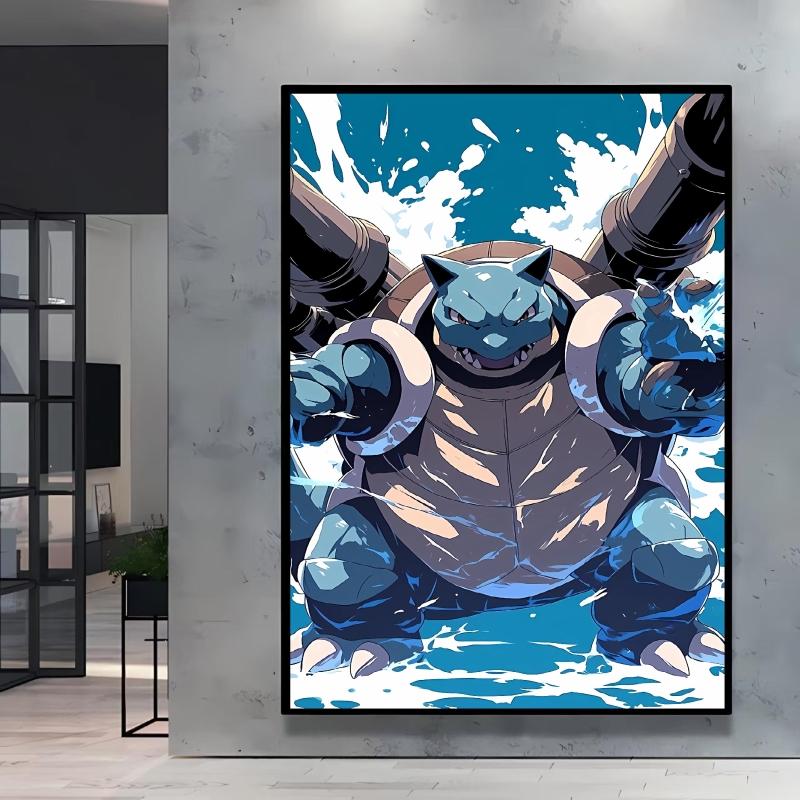 Lovely Pikachu Decorative Painting High Quality Printing Vivid Colors Adds Unique Charm To Your Living Room and Bedroom