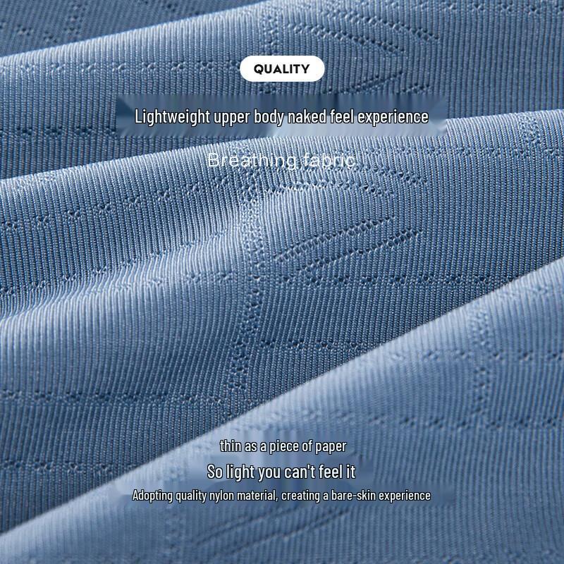 Septwolves Men's Ice Silk Breathable Boxer Briefs