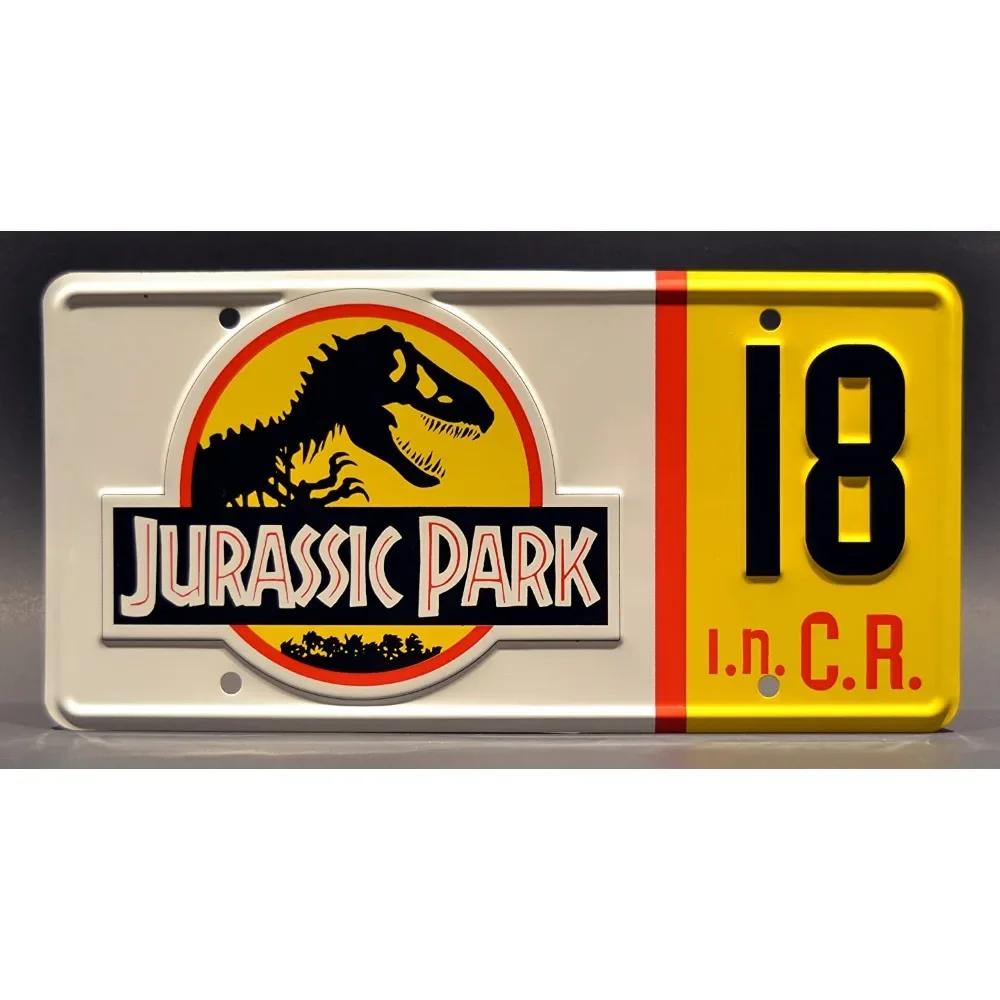 Pig Wall Signs Celebrity Machines Jurassic Park | Explorer # 04# 05# 29 # 10# 12# 18 | Metal Printing License Plate