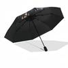 1pc Anime Character Outdoor Umbrella - Automatic Opening/Closing, Portable 3-Fold Design, 8-Bone Iron Frame - Perfect Gift for Fans, Travelers, D