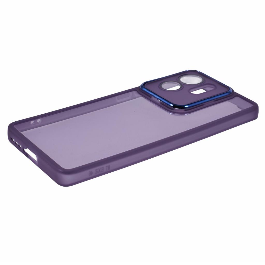 DKSM Series For Motorola Edge 40 5G Case Electroplated Camera Frame TPU Phone Cover