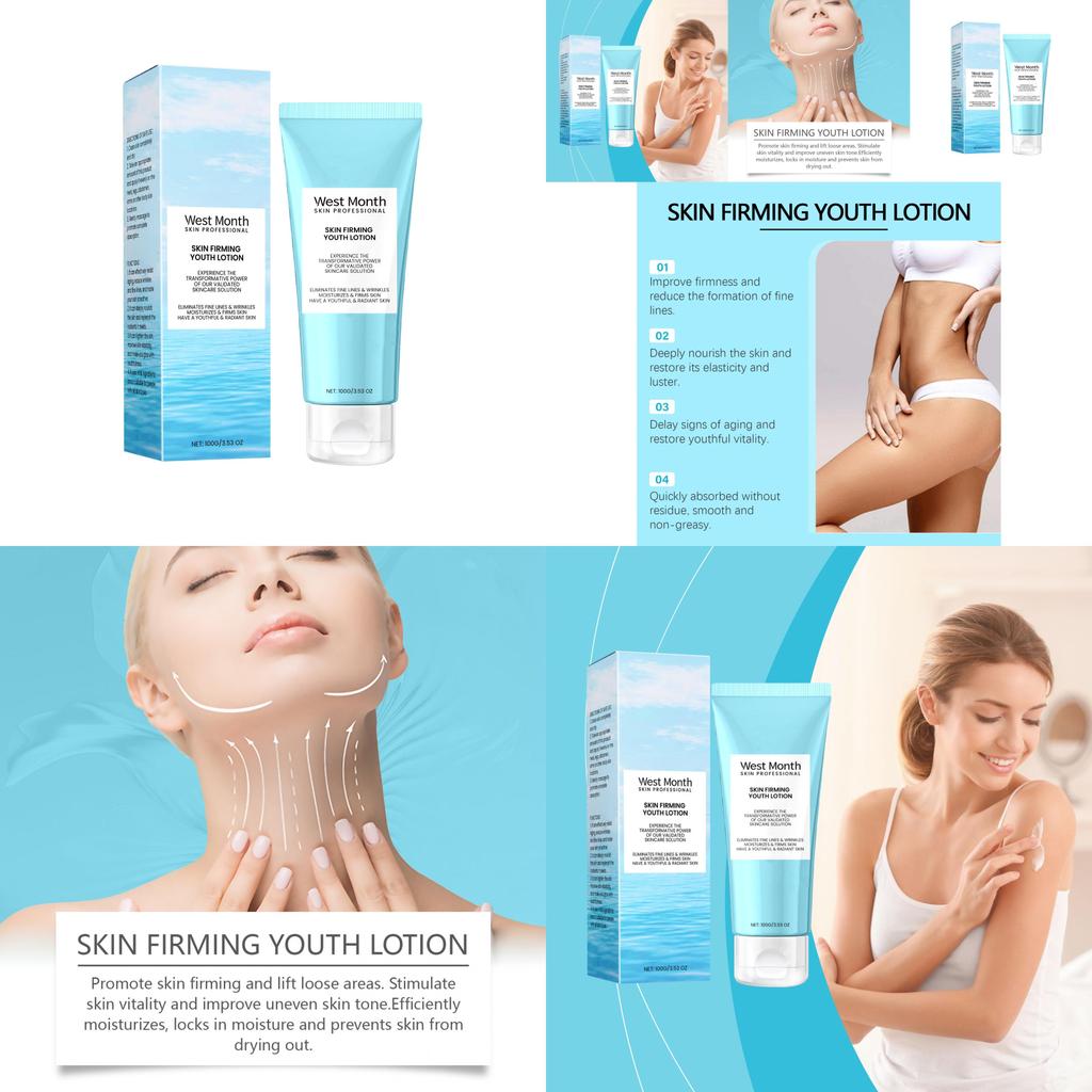 West Month Nourishing Body Moisturizing Cream Gentle Hydrating Skincare Formula For All Skin Types