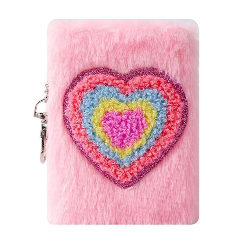 Mini Plush Writing Pad Ergonomic Pocket Notebook Recycled Paper Notepad For Office School Essential