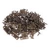 50Pcs/Box Hinges + 200 Screws Iron Gold Silver Black Bronze 4 Holes Durable Furniture Hardware Mini Hinge Decor