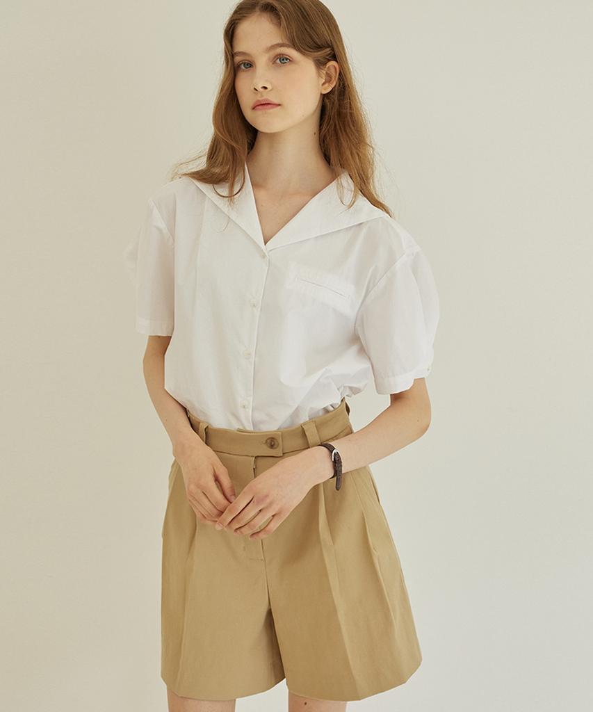 NONLOCAL Two-Tuck A-Line Shorts 2 Colors