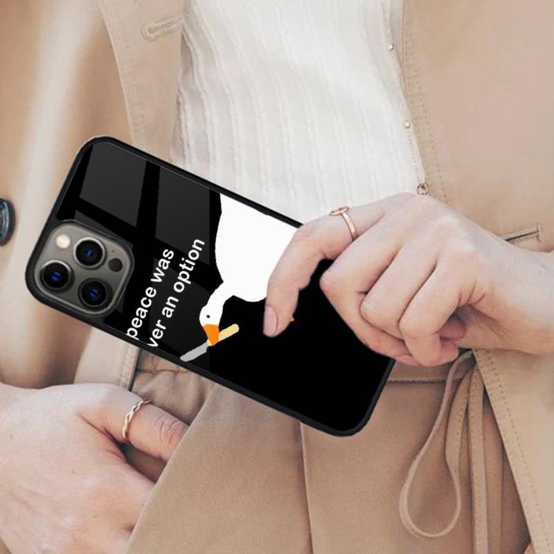 Cartoon Cute Goose Magnetic Phone Case For APPLE iPhone 17 Air 16 14 13 12 Pro Max 15 Plus Wireless Charge With MagSafe Cover