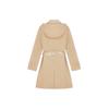 Michael Kors FW22 Single-Breasted Hooded Trench Coat Women coats Khaki 77Q5620M72250
