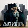 Peaky Blinders Flannel Blanket Throw Blanket Soft Warm Sofa Bed Camping Car Home Decor Unique Christmas Gift C9302041