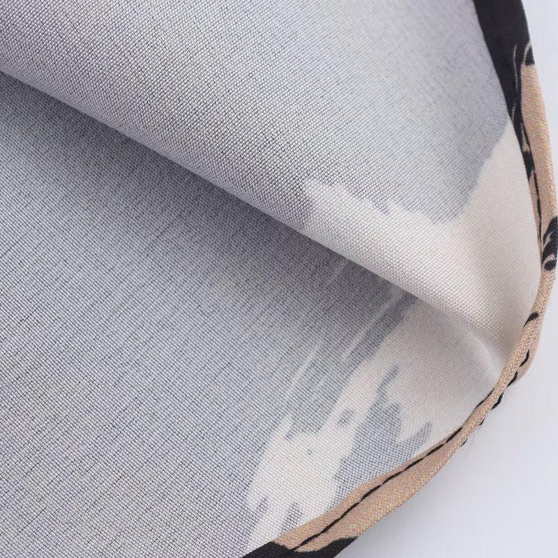 Kaslead New Arrival Women's Clothing Fashion Style Fashion Plus Size Single Breasted Print Long Sleeves Dress