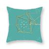 Abstract Geometry Nordic Technology Polyester Cushion Cover Home Decoration Line Character Pillowcase 45X45Cm Fundas De Cojin
