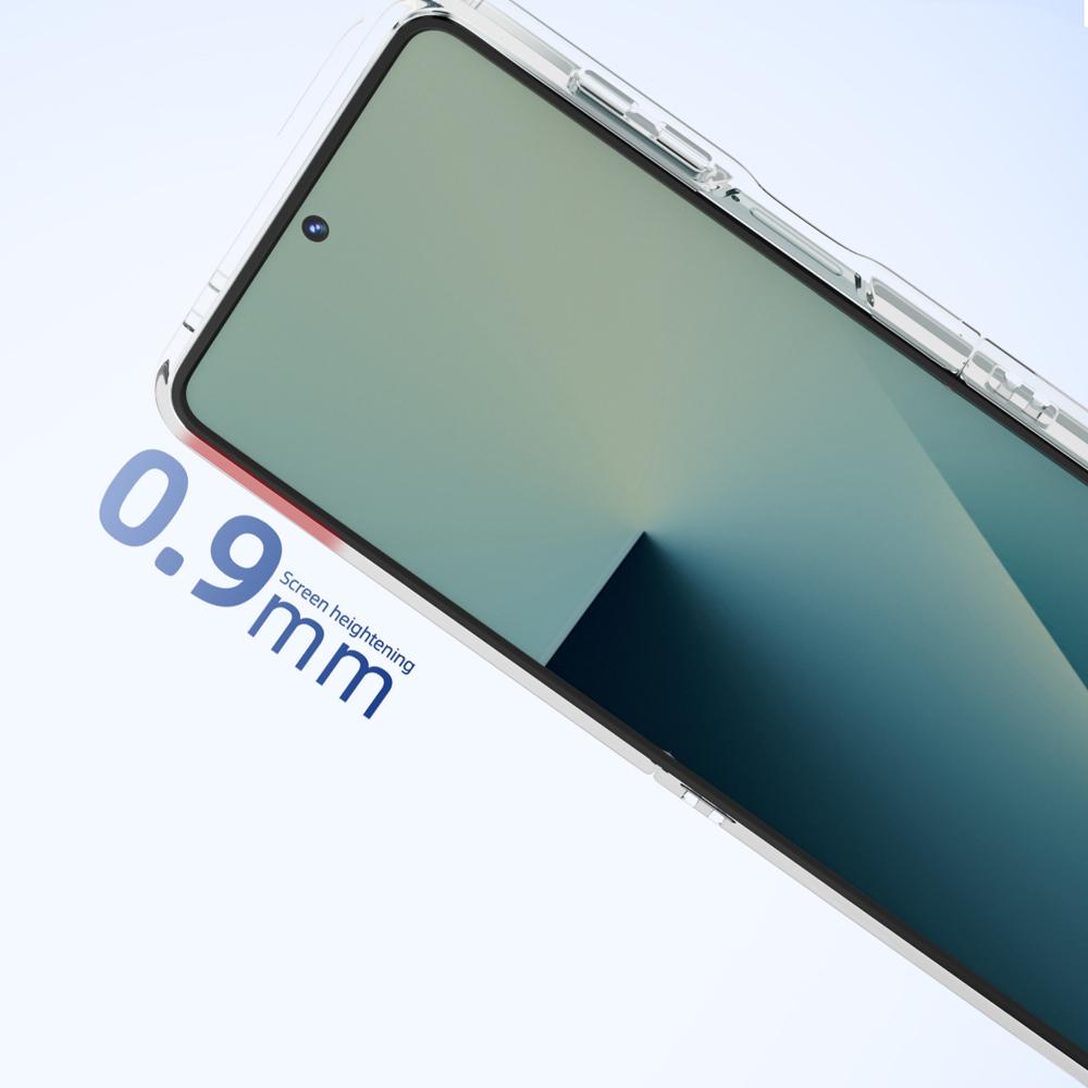 ABEEL For Samsung Galaxy Z Flip6 5G Magnetic Case Clear PC Anti Scratch Phone Cover