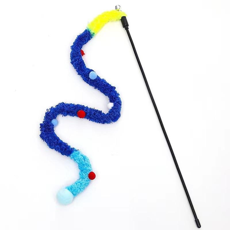 Pet Toys, Cat Interactive Toys, Thick Fur Thread Cat Toys, Colorful Fur Balls Cat Toys, Self-entertaining Cat Toys