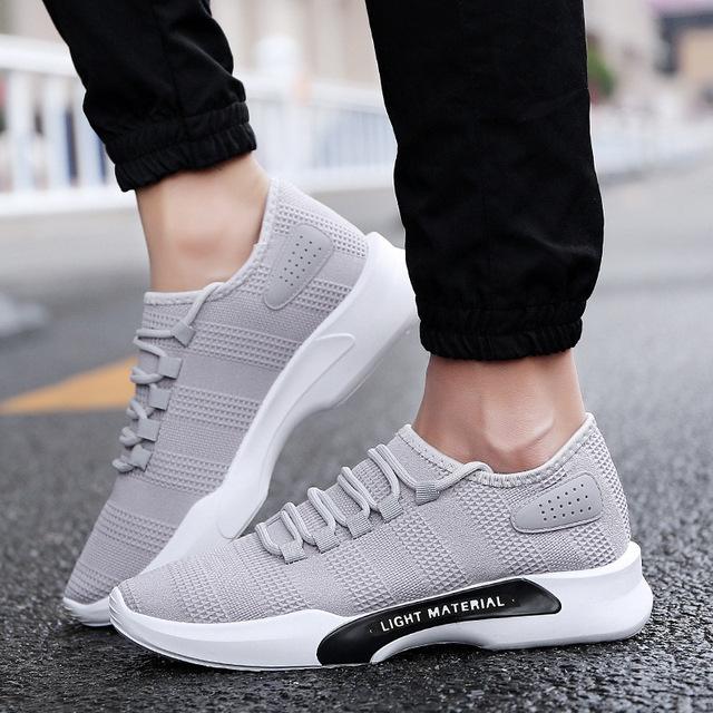 Spring New Men Casual Shoes Lace Up Men Shoes Lightweight Comfortable Breathable Walking Sneakers Tenis Feminino Zapatos