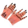 Adult Funny Halloween Gloves Party Scary Ghost Gloves Holiday Props  for Women Men
