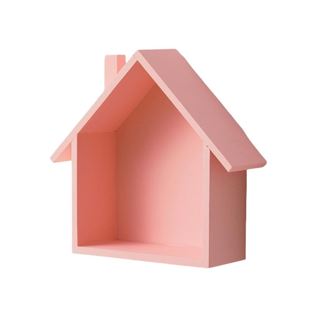 Small Houses Shelf Wood Materials Organizers Wall Mounted Designs for Home Decorative and Functional Storage Solution