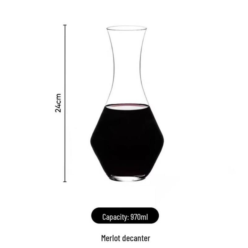 OLOEY Crystal Red Wine Decanter