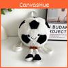 Plush Soccer Toy Backpack For Kids With Breathable Lightweight Design For School And Play