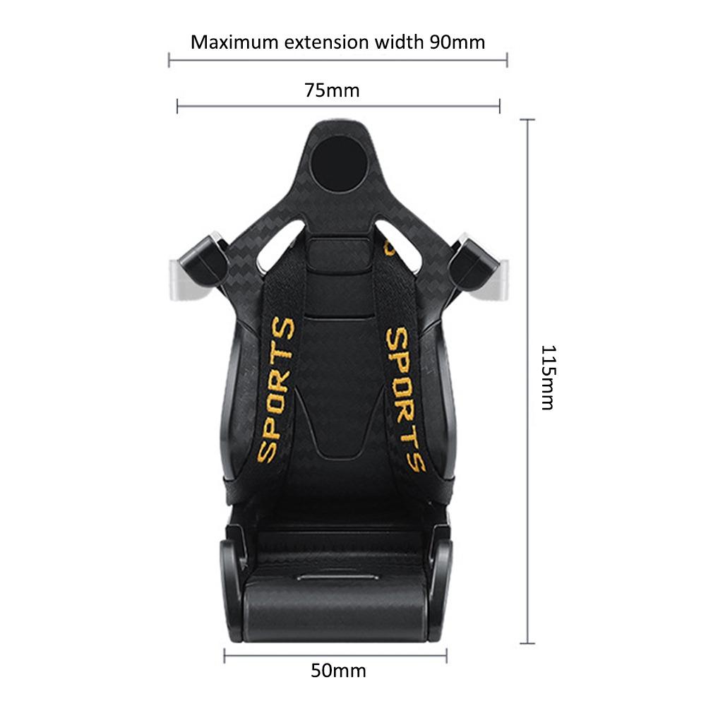 Clamping Design Air Vent Phone Mount 360 Degree Rotatable Cell Phone Holder Car Interior