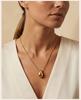 Stainless Steel Metal Water Drop Pendant Necklace Minimalist Women's Fashion Long Necklace Sweater Chain Jewelry Gift