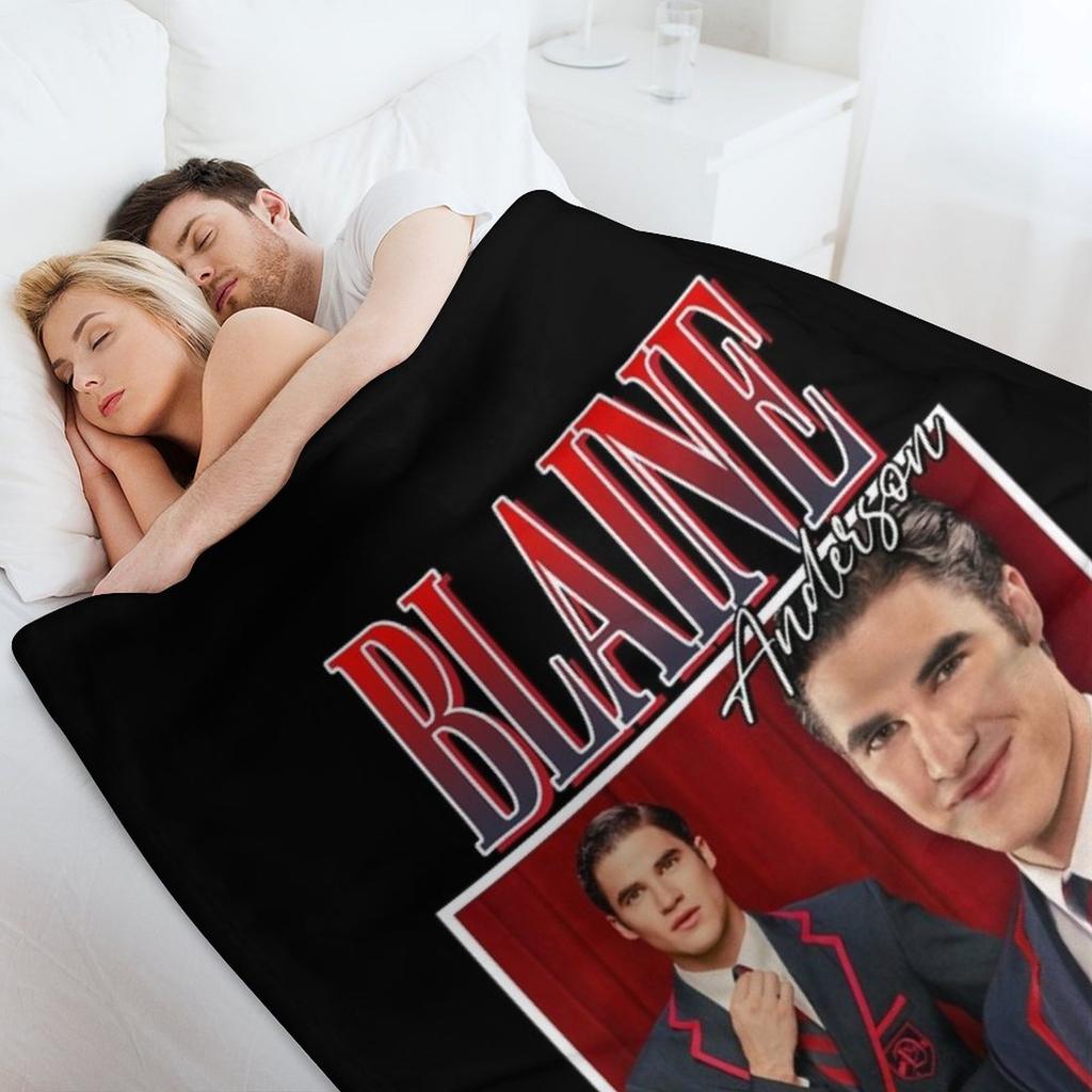 Day Gifts Darren Handsome Criss Male Singer Funny Graphic Gifts Throw Blanket Soft Plush Plaid Comforter Soft Quilt Blankets