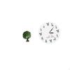 Elegant Peacock Animal Sculpture And Schnauzer Wall Clock Collection for Bedroom Office Living Room