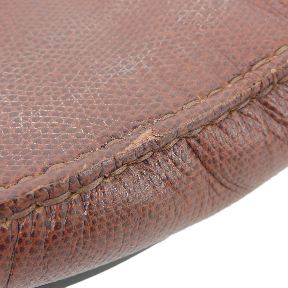 TOD'S Men's Leather Double T Driving Shoes, Size 8 1/2 shoes 8 1/2 BrownUsed