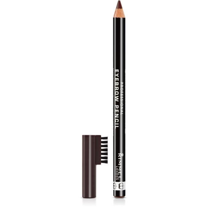 Matita sopracciglia - RIMMEL - 001 Marrone Scuro 1 - Lunga tenuta - Applicazione precisa - Waterproof