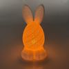 Cartoon 3D Printing Easter Rabbit Hollow Out Egg Candle Holder  Easter Decoration