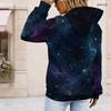 Ladies Plus Size Drawstring Hooded Sweatshirt Long Sleeve Loose Casual Leisure Outerwear For Daily Outfits