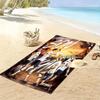 Tottenham Team Print Beach Towel, Large Soft Quick Dry Towel for Beach Camping Swimming