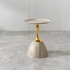 Luxury Nordic Coffee Table Modern Living Room Coffee Tables Removable Table Decoration Accessories Office Table Circular Marble