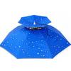 Double-Layer Sun/Rain Umbrella Hat for Adults, UV Protection, Fishing, & Tea Picking