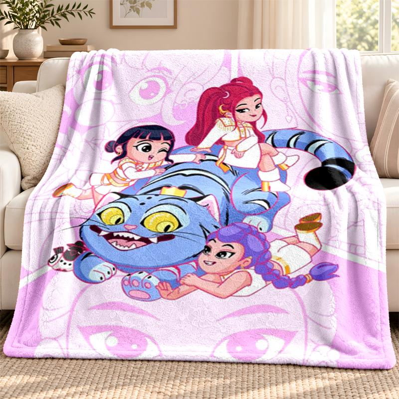 Jujutsu Kaisen blanket Flannel Blanket Soft Cozy Plush Throw for Sofa Bed Lightweight Home Decoration Outdoor camping