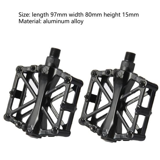 1 Paar Stabile Pedale Gedichtetes Lager Anti-Rutsch-Stifte Gute Zähigkeit Fahrradpedale