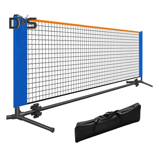 

9.84FT портативная система Pickleball Net для семейного использования Pickleball PE Net с металлическим каркасом и сумкой для переноски для подъездных путей внутри и снаружи помещений Sets