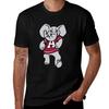 Big Al Sticker T-Shirt Fashion Print Casual Short Sleeve