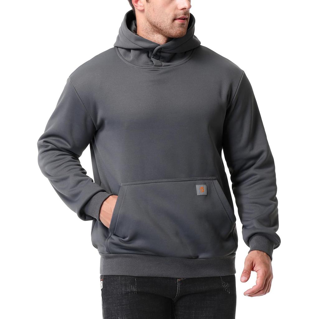 Mikiny pro muže s dlouhým rukávem, ležérní pulovr, teplé zimní