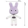 Anime Pet Hospital Pink Rabbit Glasses Blue Dog Cartoon16Pcs Plush Toy Medical Staff Animal Trendy Game Peripheral Gift In Stock