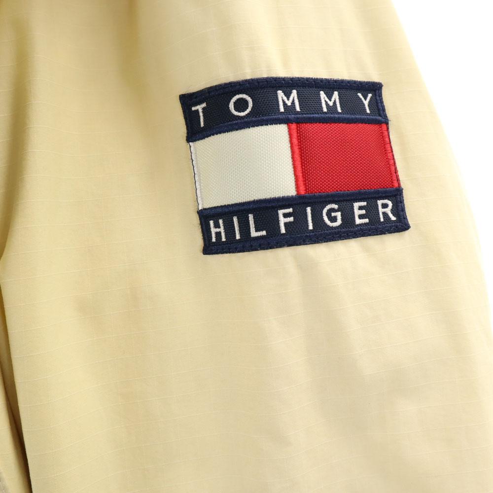 TOMMY HILFIGER 90s Old Nylon jacket M Ivory system Men's Used