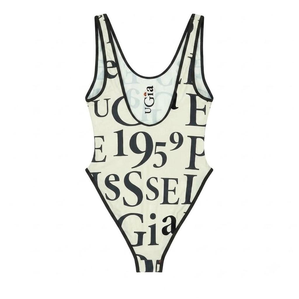 Costume da bagno intero da donna Ellesse Nives con logo