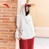 ANTA Unisex Fleece-Lined Hooded Skateboard Pullover Hoodie