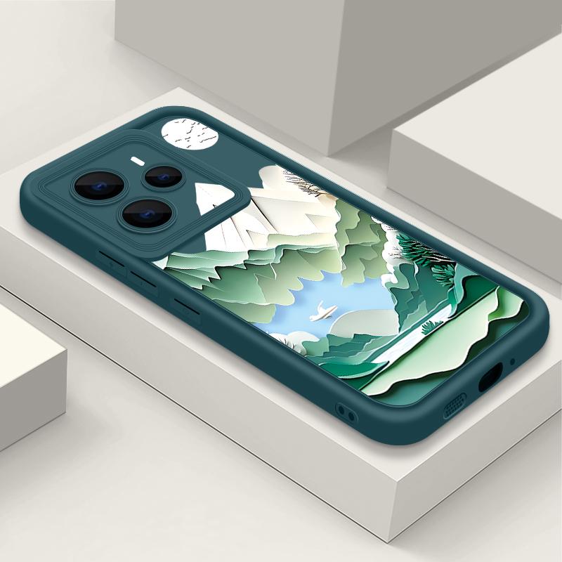 

Mountain View Train Patterned TPU Phone Case For Xiaomi 14T Pro 13T Pro Shockproof Soft Silicone Cover Fundas For Xiaomi 14T 13T Xiaomi 13T Pro