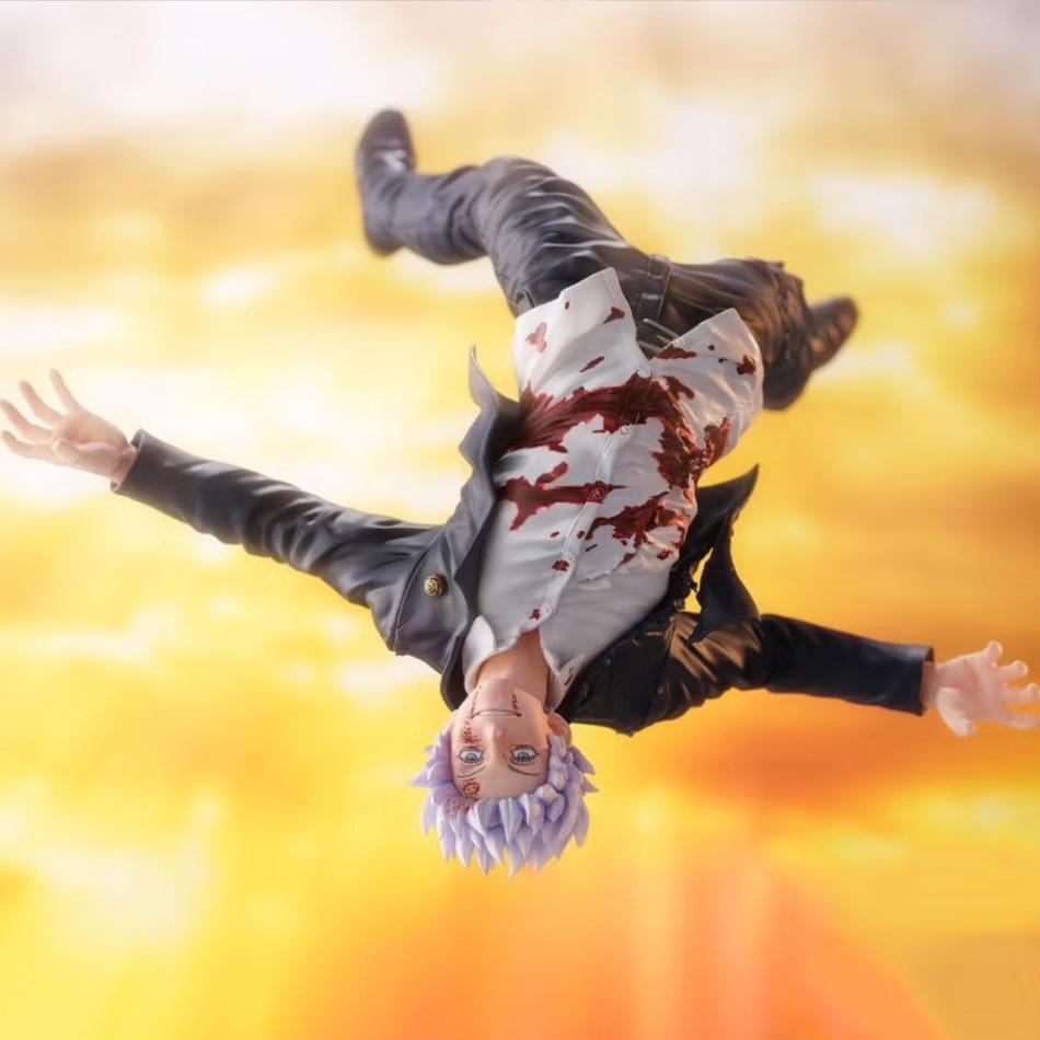 17-19CM Anime Jujutsu Kaisen Gojo Fushiguro Megumi Figure Three Model Toys Gift Collection Decoration PVC